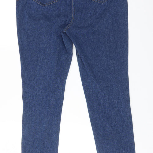 NEXT Womens Blue  Cotton Jegging Jeans Size 14 L27 in Regular