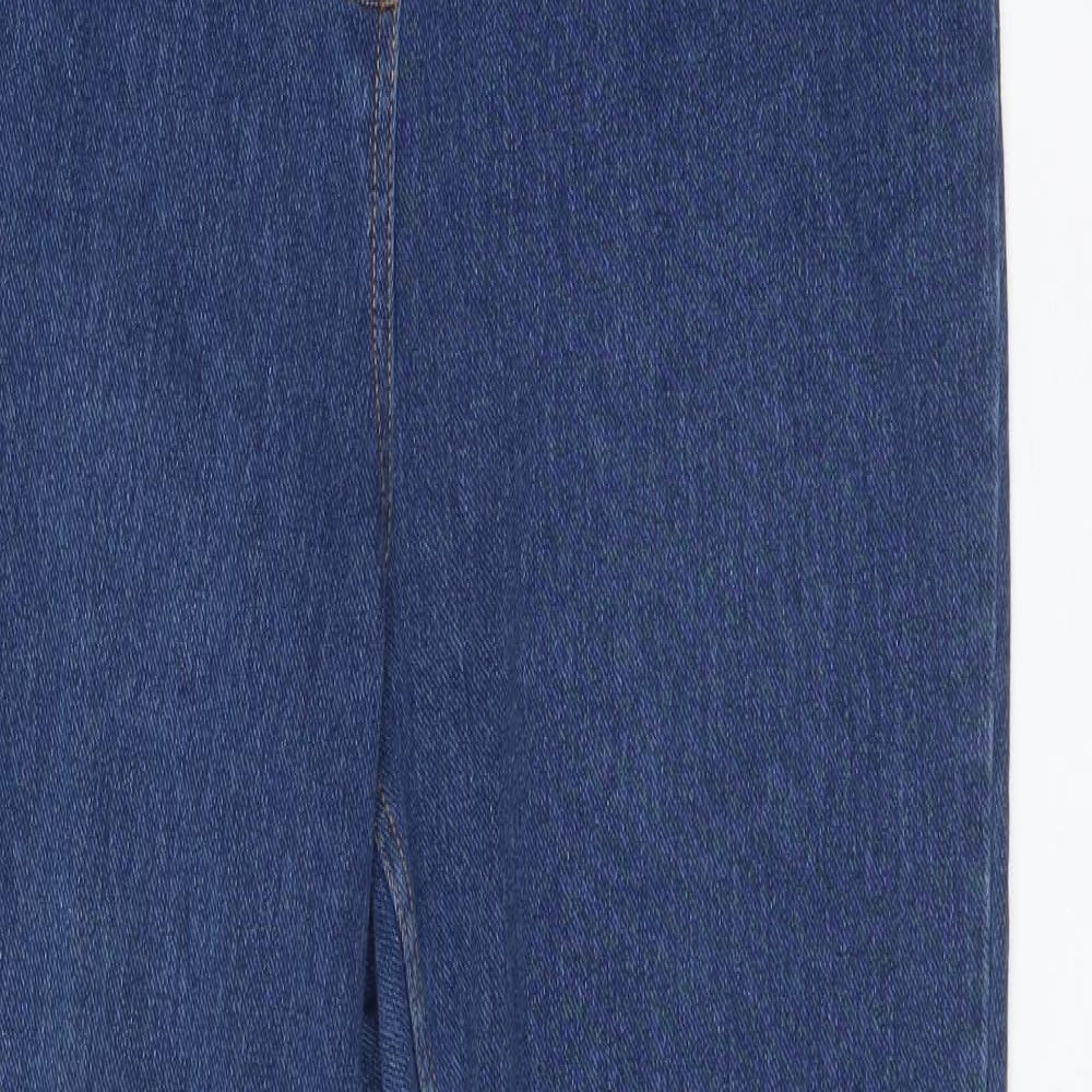 NEXT Womens Blue  Cotton Jegging Jeans Size 14 L27 in Regular