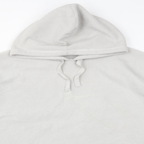 PEP&CO Womens Grey  Polyester Pullover Hoodie Size XL