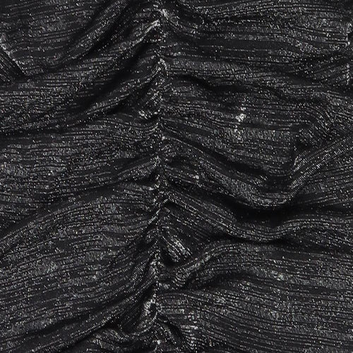 In the Style Womens Black  Polyamide Pencil Dress  Size 14  Off the Shoulder