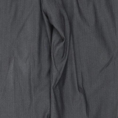 Very Womens Grey  Polyester Dress Pants Trousers Size 34 in L30 in Regular