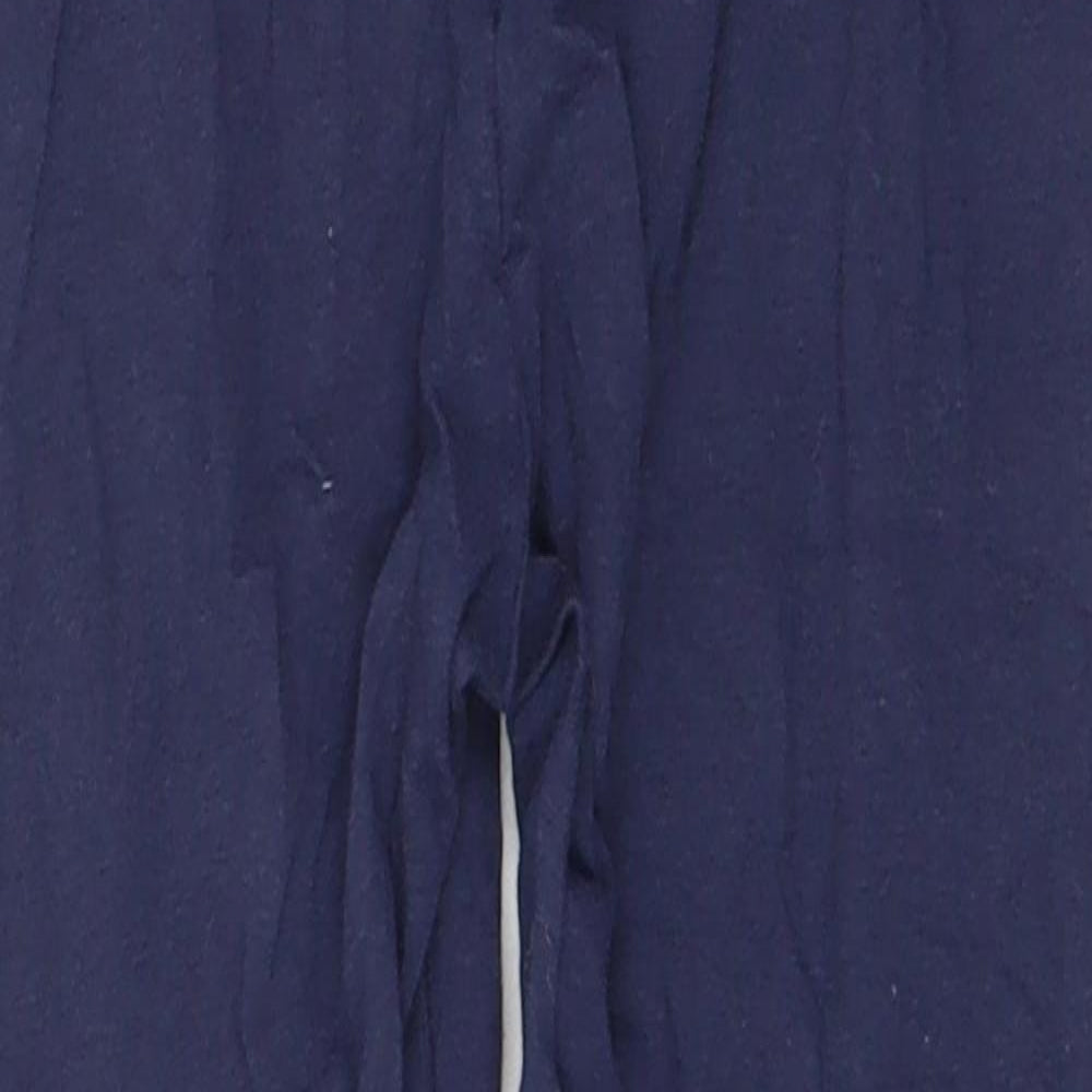 Preworn Boys Blue  Cotton Jegging Trousers Size 5-6 Years  Regular