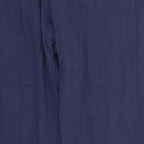 Preworn Boys Blue  Cotton Jegging Trousers Size 5-6 Years  Regular