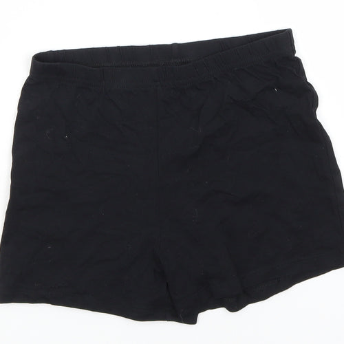 George Boys Black  Cotton Sweat Shorts Size 9-10 Years  Regular