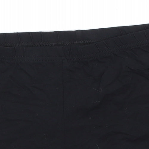 George Boys Black  Cotton Sweat Shorts Size 9-10 Years  Regular