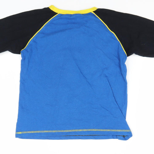 Batman Boys Blue Solid Cotton  Pyjama Top Size 7-8 Years   - Gotham Guardian