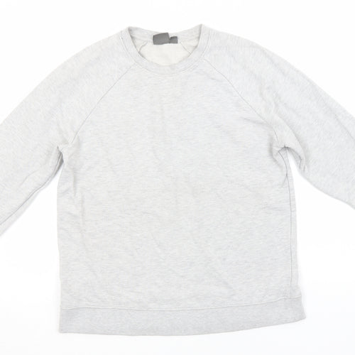 ASOS Mens Grey Round Neck  Polyester Pullover Jumper Size L