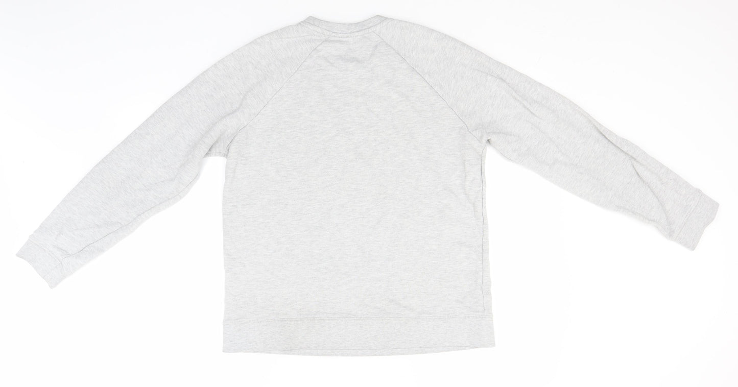 ASOS Mens Grey Round Neck  Polyester Pullover Jumper Size L