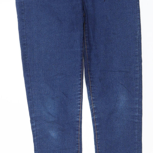 Primark Womens Blue  Cotton Jegging Jeans Size 8 L25 in Regular