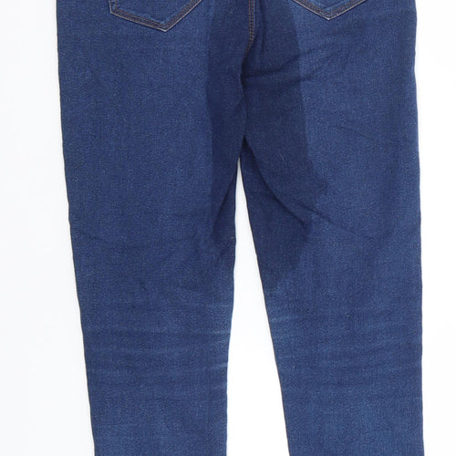 Primark Womens Blue  Cotton Jegging Jeans Size 8 L25 in Regular