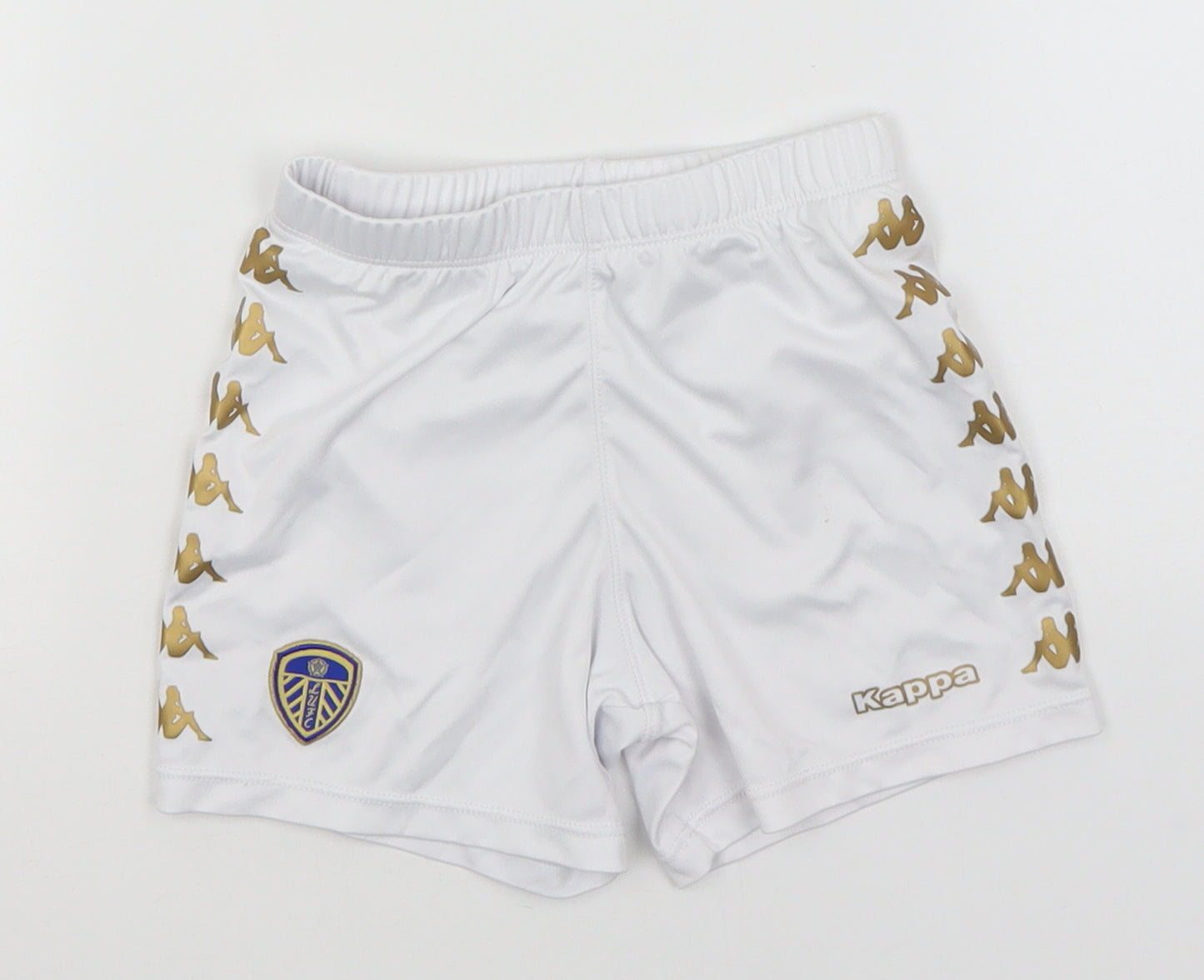 Kappa Boys White  Polyester Utility Shorts Size 2 Years  Regular  - Football