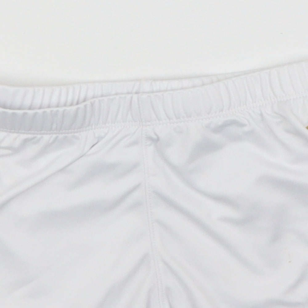 Kappa Boys White  Polyester Utility Shorts Size 2 Years  Regular  - Football