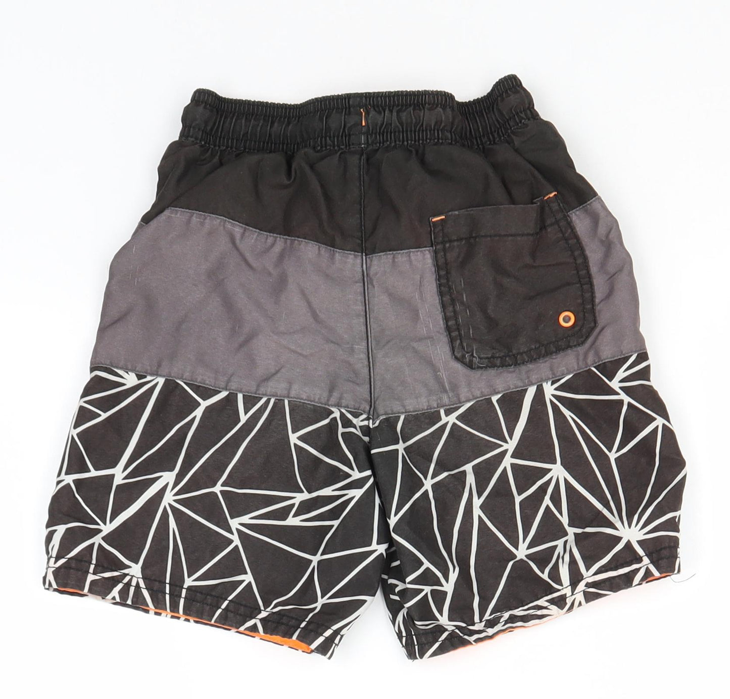 George Boys Brown  Polyester Chino Shorts Size 5-6 Years  Regular