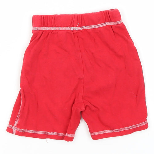 George Baby Red  Cotton Sweatpants Leggings Size 12-18 Months