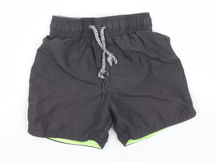 George Boys Green  Polyester Utility Shorts Size 6-7 Years  Regular