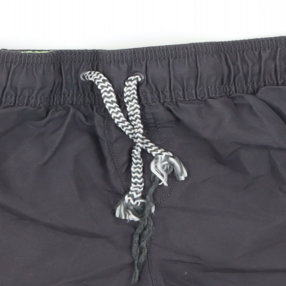 George Boys Green  Polyester Utility Shorts Size 6-7 Years  Regular