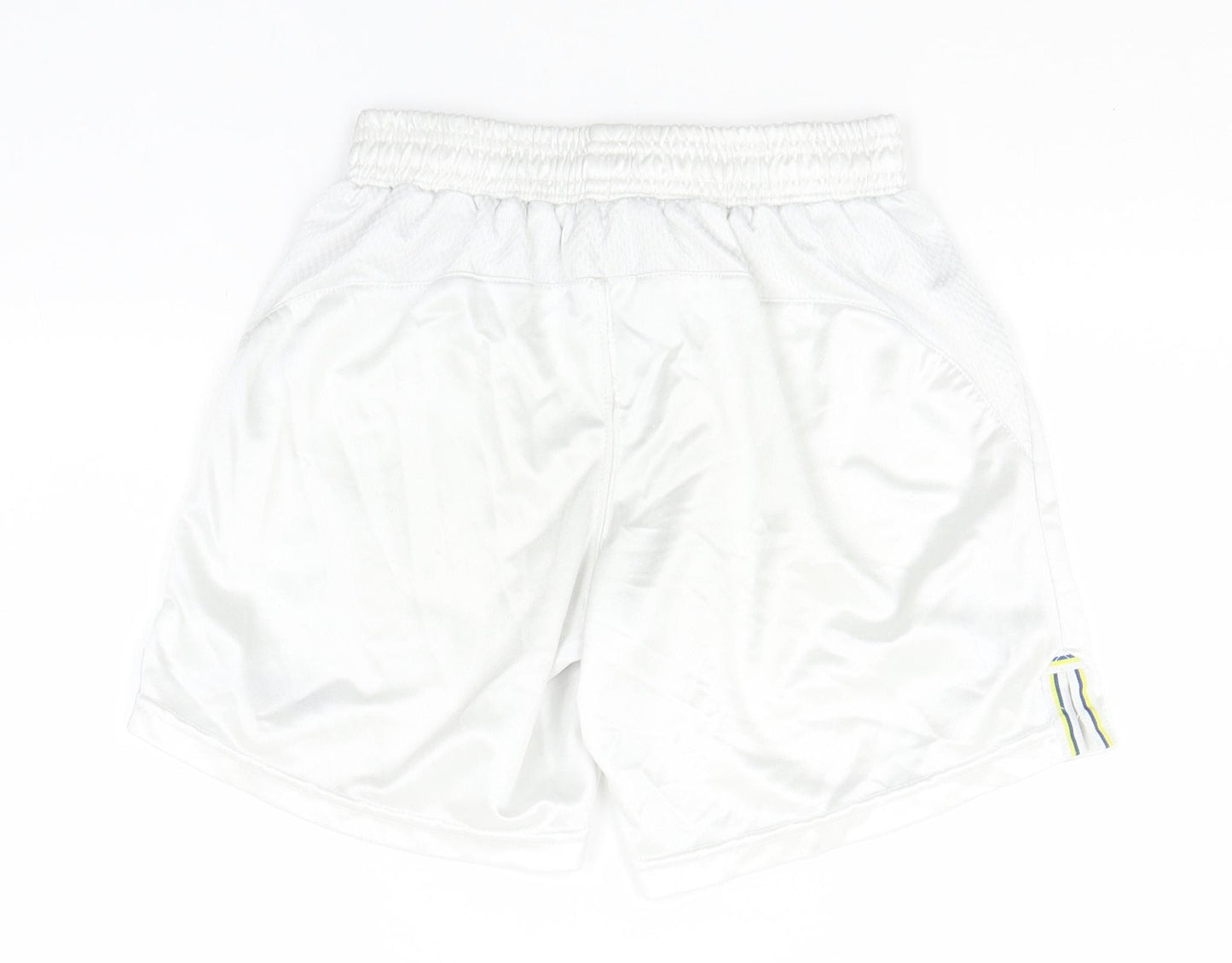 Macron Boys White  Polyester Utility Shorts