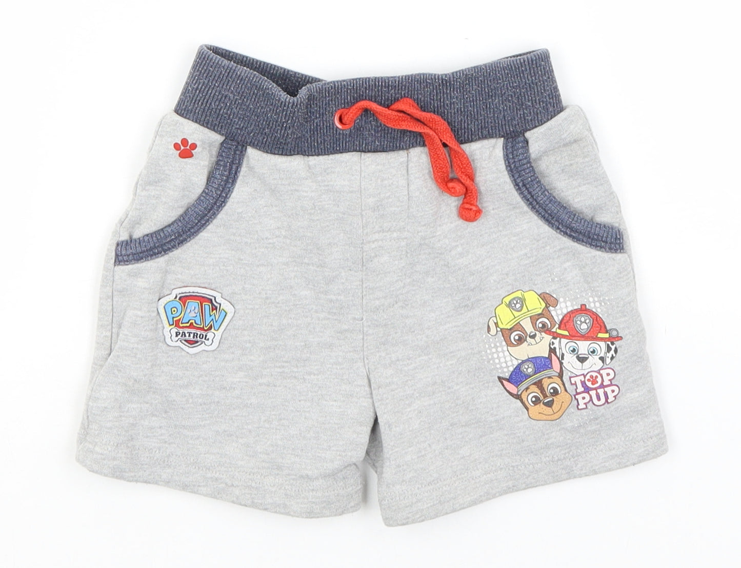 Paw Petrol Baby Grey  Cotton Sweatpants Trousers Size 18-24 Months