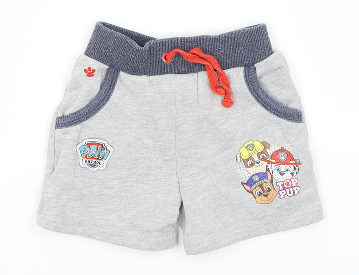 Paw Petrol Baby Grey  Cotton Sweatpants Trousers Size 18-24 Months