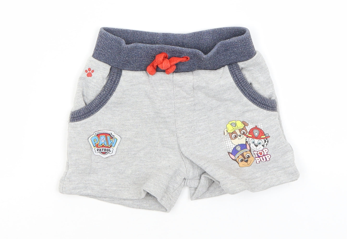 Paw Petrol Baby Grey  Cotton Sweatpants Trousers Size 18-24 Months