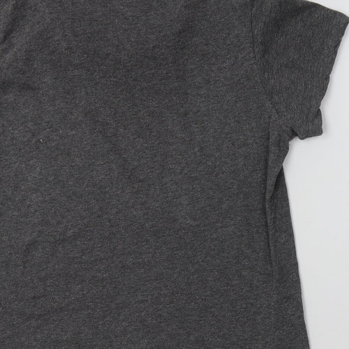 Preworn Womens Grey  Cotton Top Pyjama Top Size M   - Up To No Good