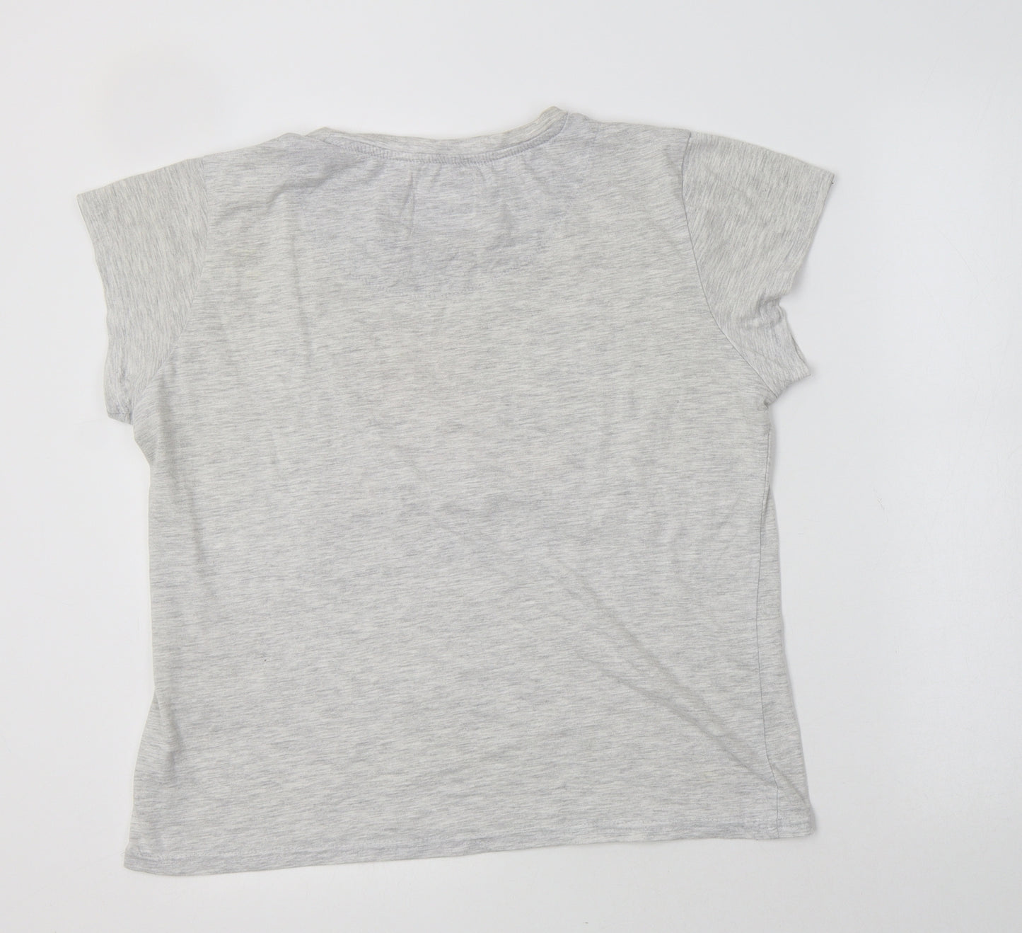 Primark Womens Grey  Polyester Top Pyjama Top Size M   - Harry Potter