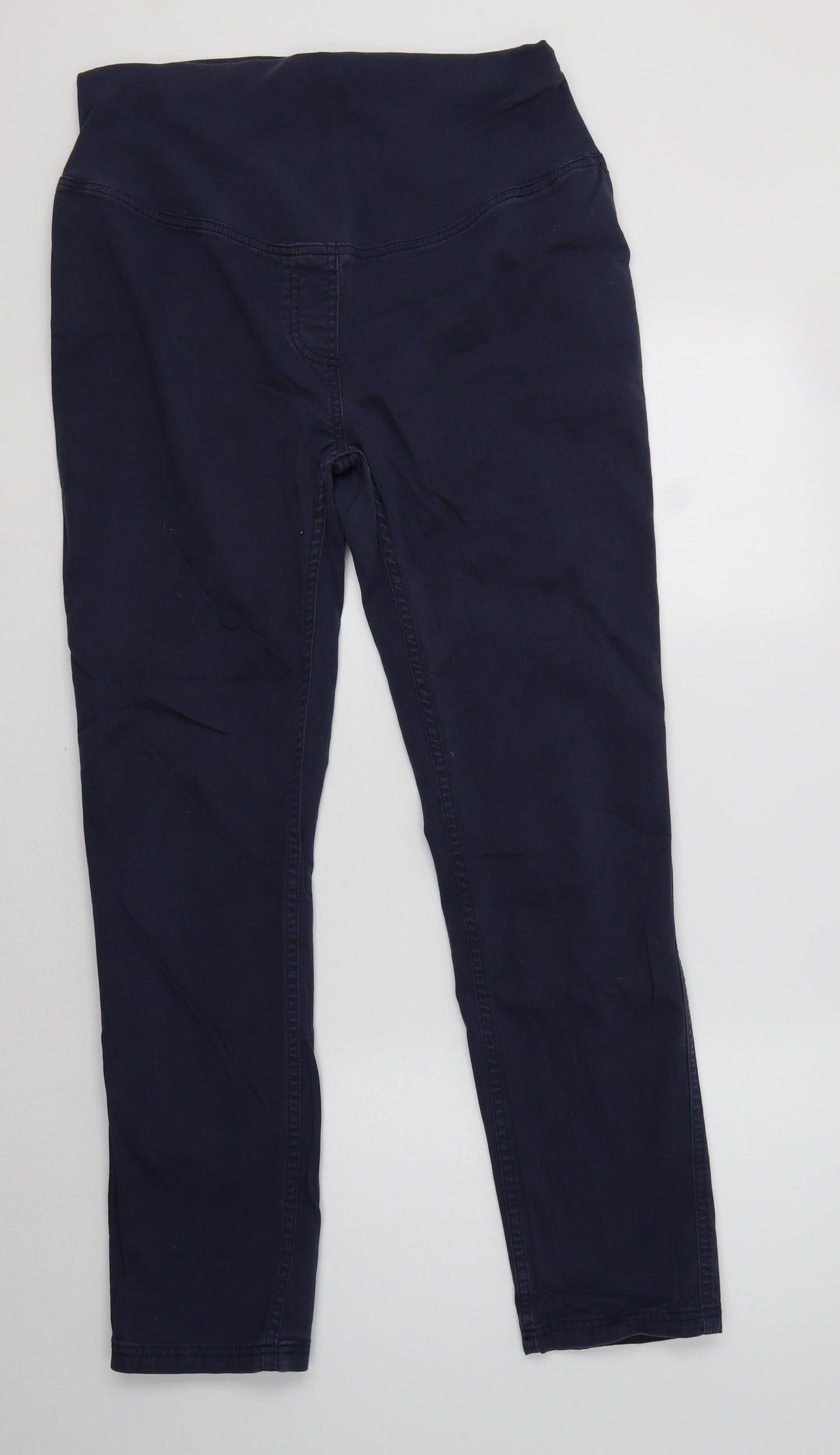 JoJo Maman Bébé Womens Blue   Trousers  Size 14 L31 in Regular  - Maternity