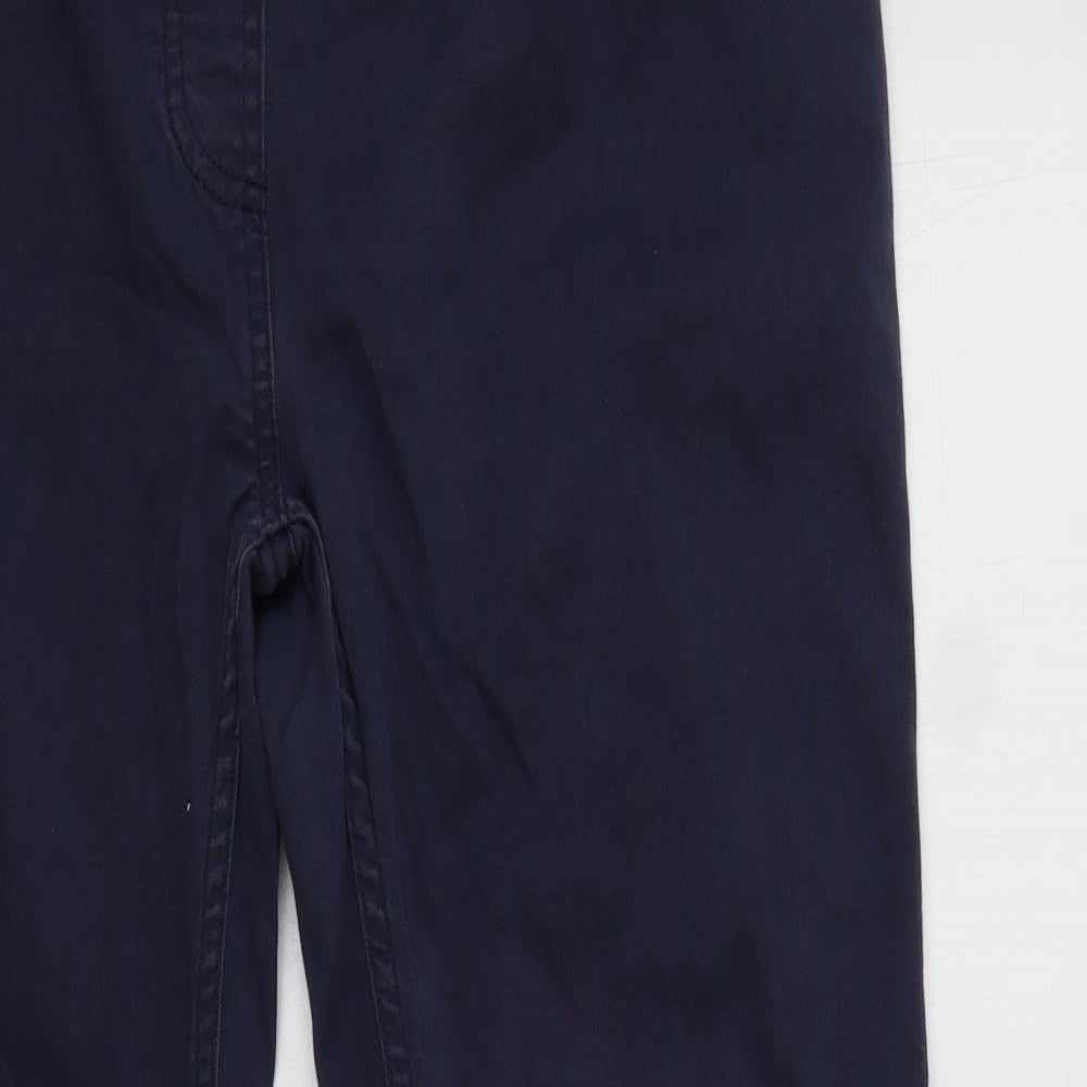 JoJo Maman Bébé Womens Blue   Trousers  Size 14 L31 in Regular  - Maternity
