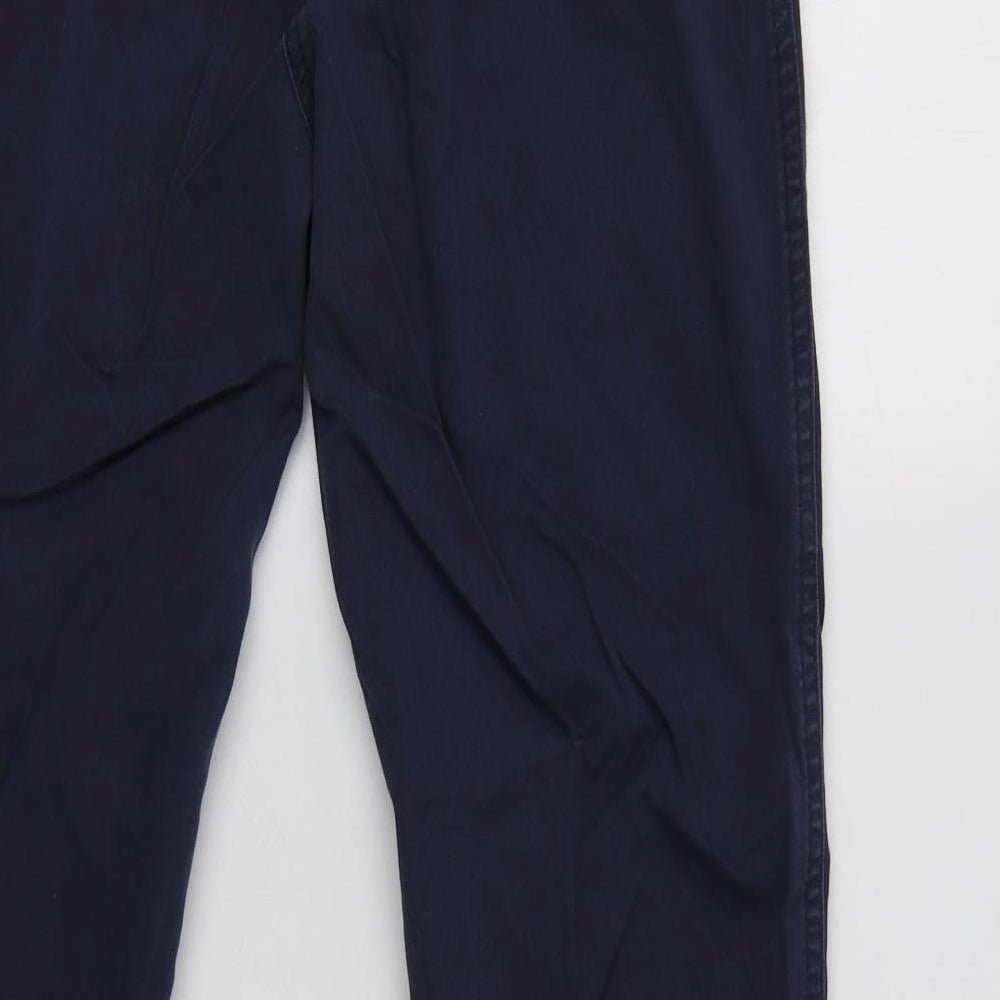 JoJo Maman Bébé Womens Blue   Trousers  Size 14 L31 in Regular  - Maternity
