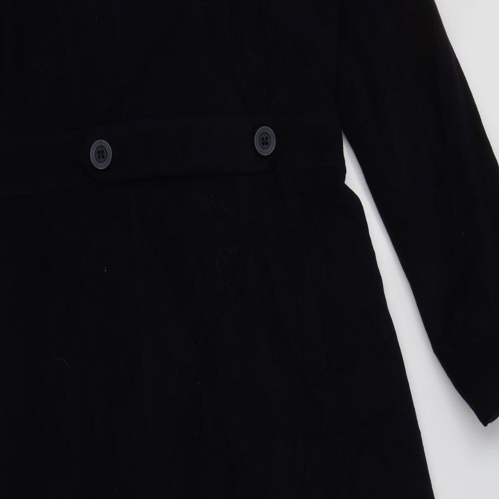 John Lewis Womens Blue   Overcoat Coat Size 14