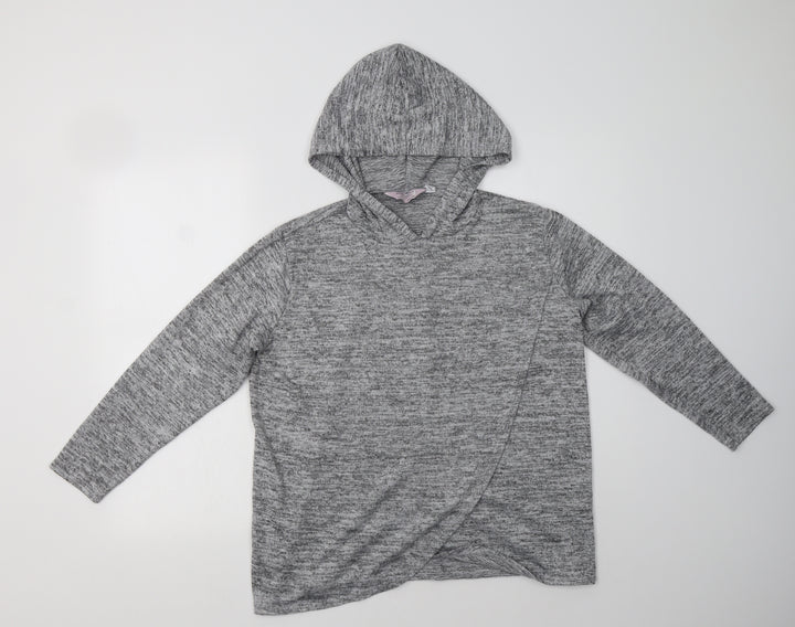 Dorothy Perkins Womens Grey High Neck Polyester Pullover Jumper Size 10 - Mat