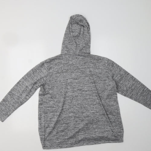 Dorothy Perkins Womens Grey High Neck  Polyester Pullover Jumper Size 10   - Mat