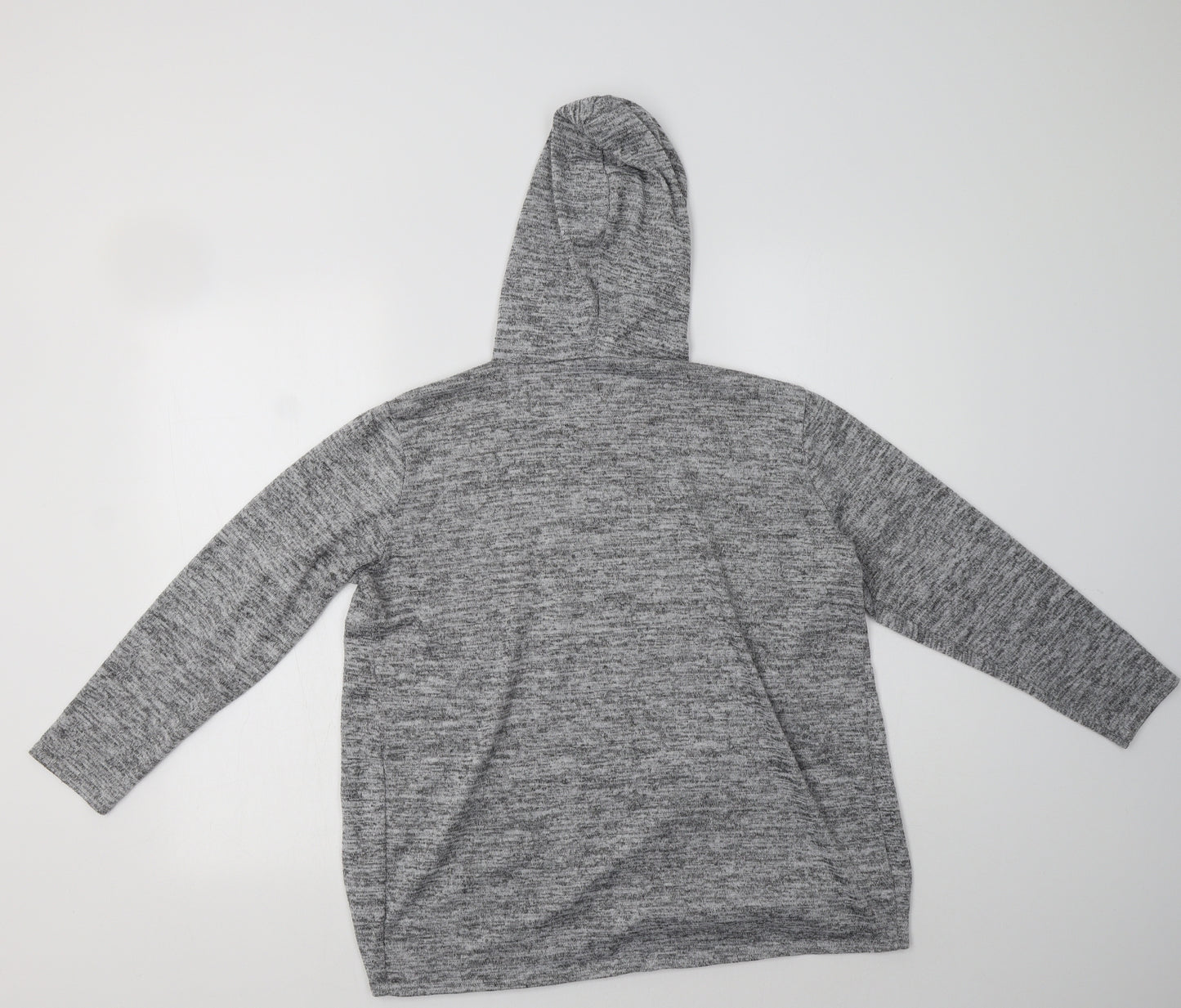 Dorothy Perkins Womens Grey High Neck  Polyester Pullover Jumper Size 10   - Mat