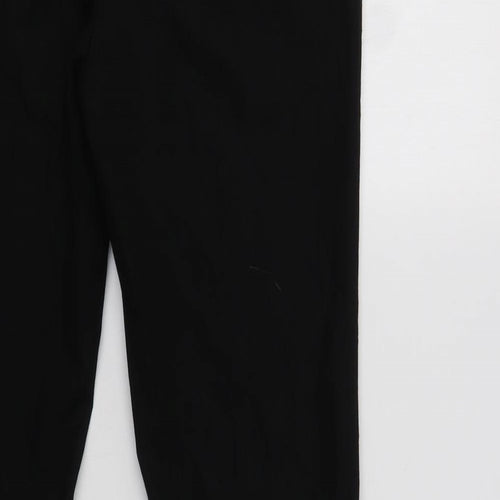Zara Womens Black  Polyester Dress Pants Trousers Size S L27 in Regular