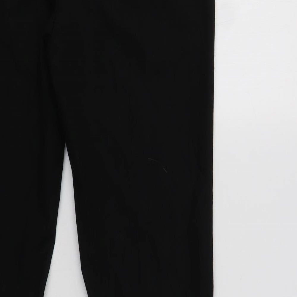 Zara Womens Black  Polyester Dress Pants Trousers Size S L27 in Regular