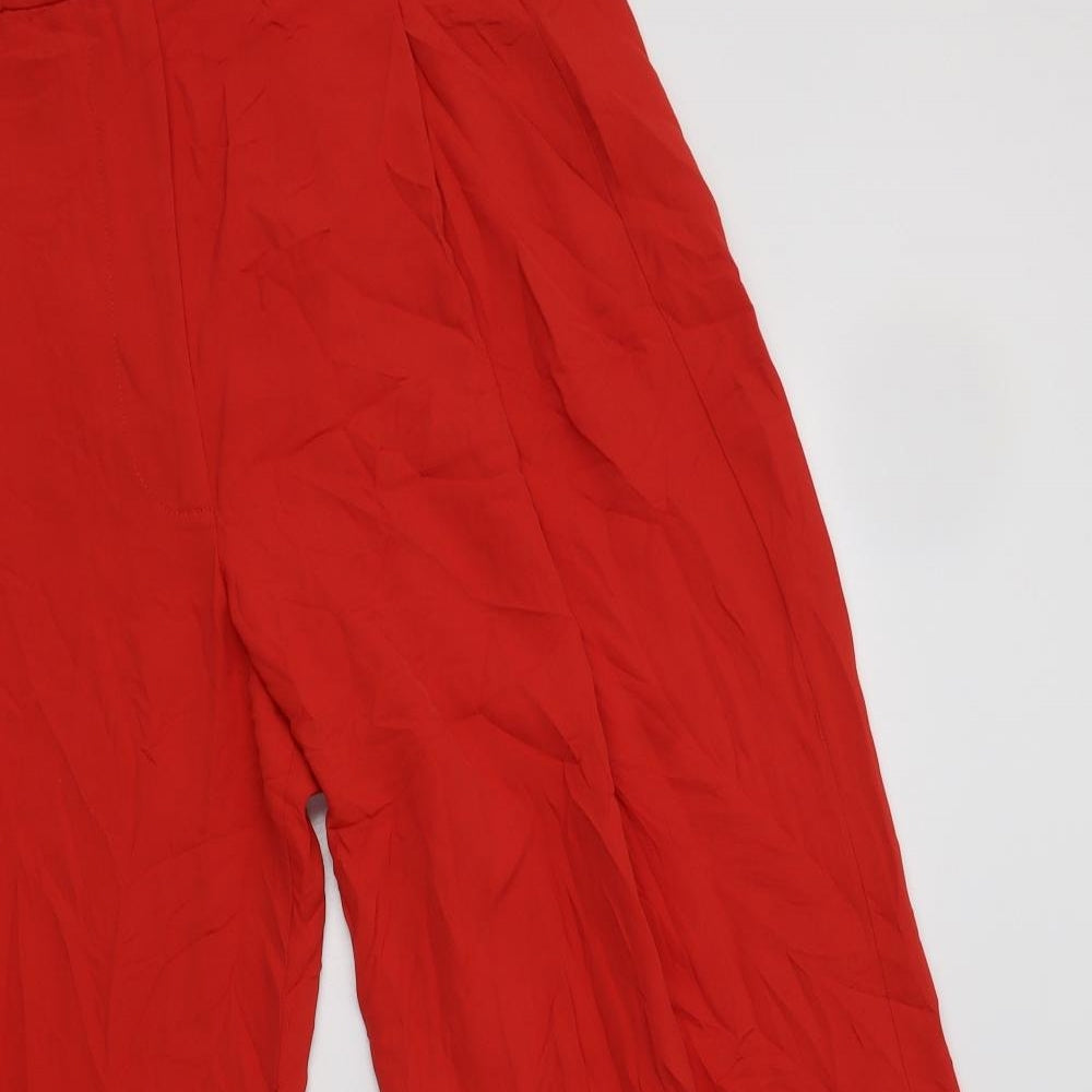 Diane von Furstenberg Womens Red   Trousers  Size 12 L30 in Regular