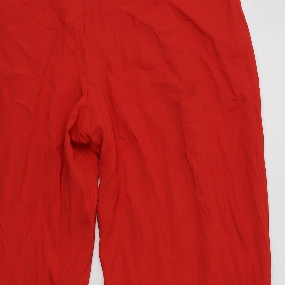 Diane von Furstenberg Womens Red   Trousers  Size 12 L30 in Regular