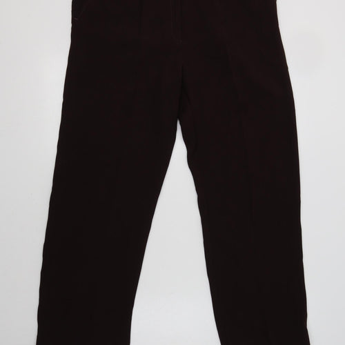 La Maison du Jersey Womens Purple  Polyester Dress Pants Trousers Size 12 L29 in Regular