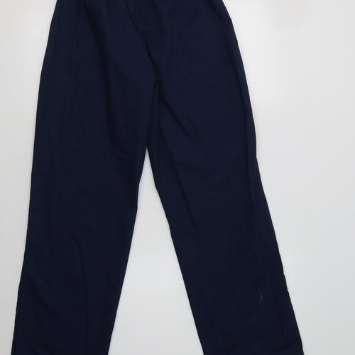Alexandra Womens Blue  Polyester Dress Pants Trousers Size 10 L30 in Regular