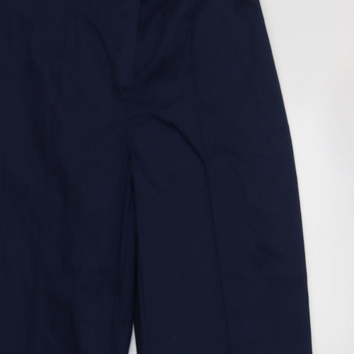 Alexandra Womens Blue  Polyester Dress Pants Trousers Size 10 L30 in Regular