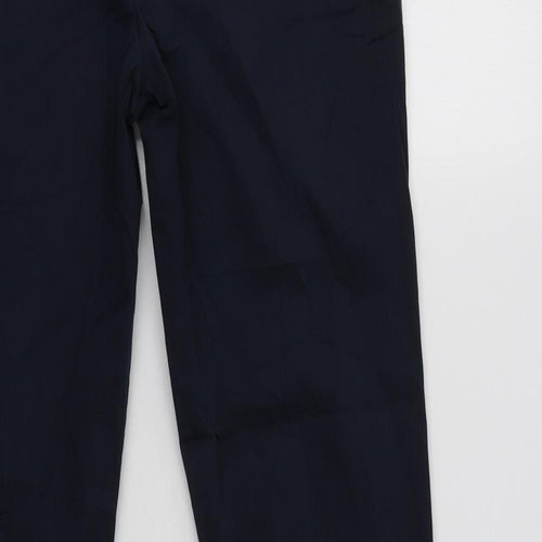 Gerard Darel Womens Blue  Cotton Chino Trousers Size 10 L29 in Regular