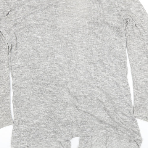 Atmosphere Womens Grey V-Neck  Viscose Cardigan Jumper Size M