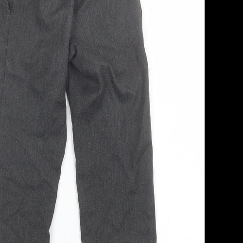 George Boys Grey  Polyester Dress Pants Trousers Size 6-7 Years  Regular