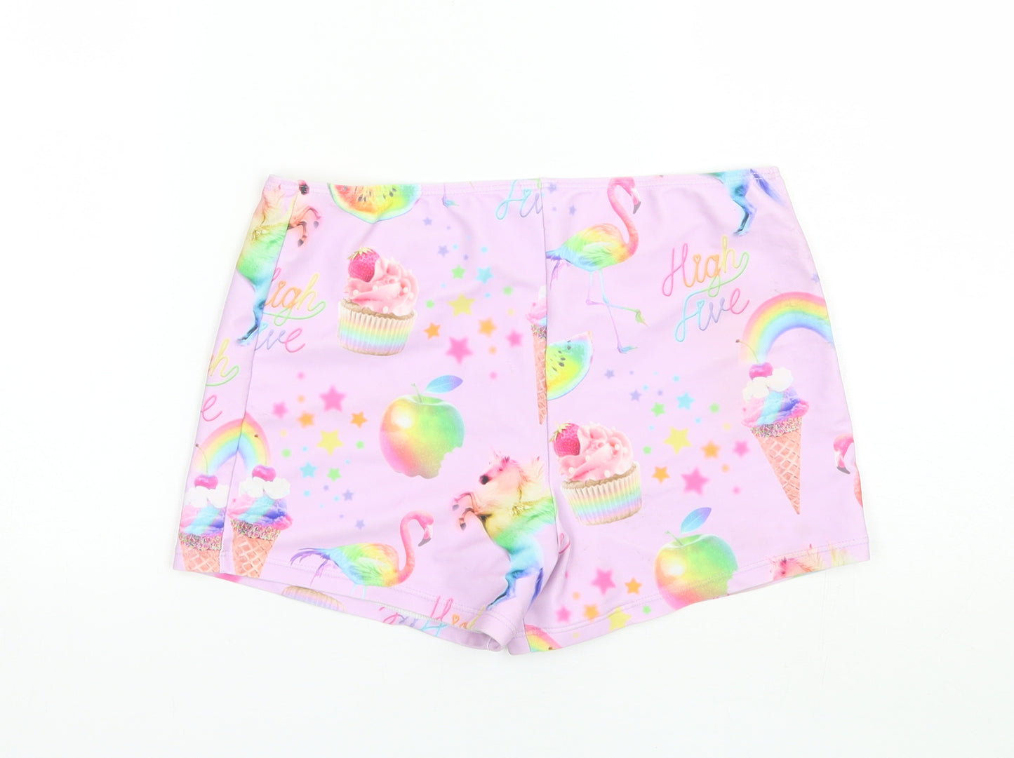 NEXT Girls Purple  Polyester Hot Pants Shorts Size 16 Years  Regular