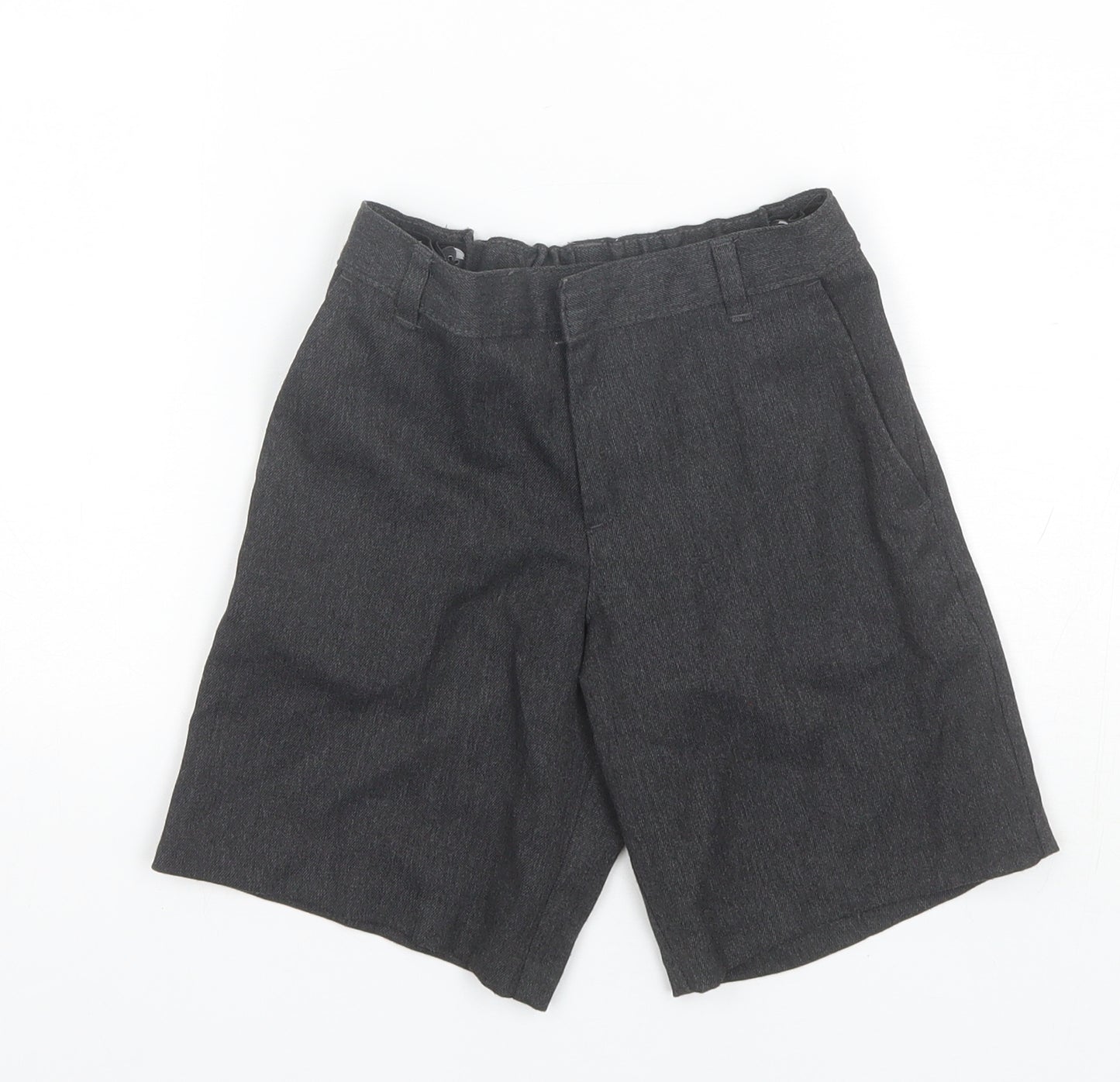 George Boys Grey  Polyester Chino Shorts Size 5-6 Years  Regular
