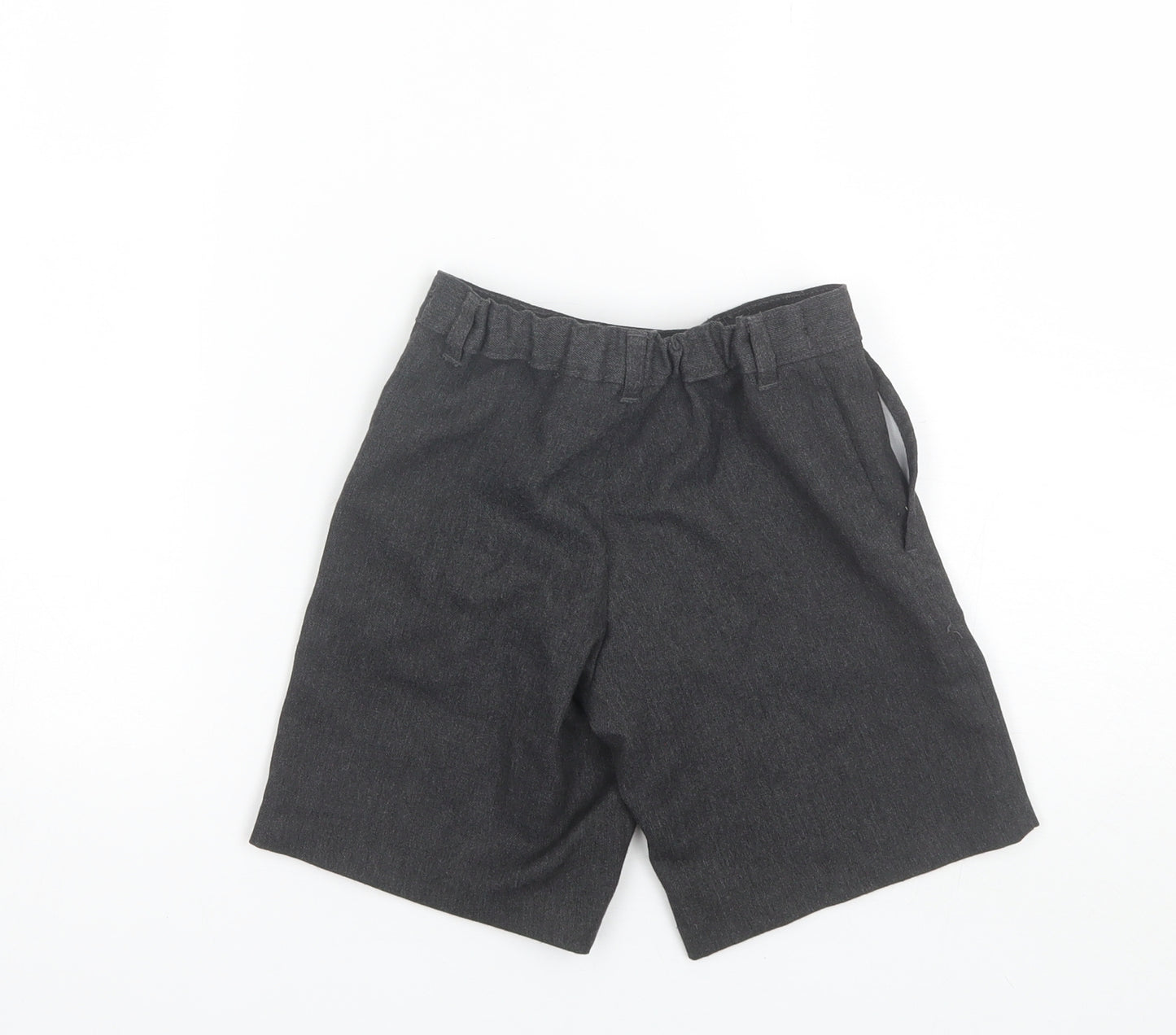 George Boys Grey  Polyester Chino Shorts Size 5-6 Years  Regular