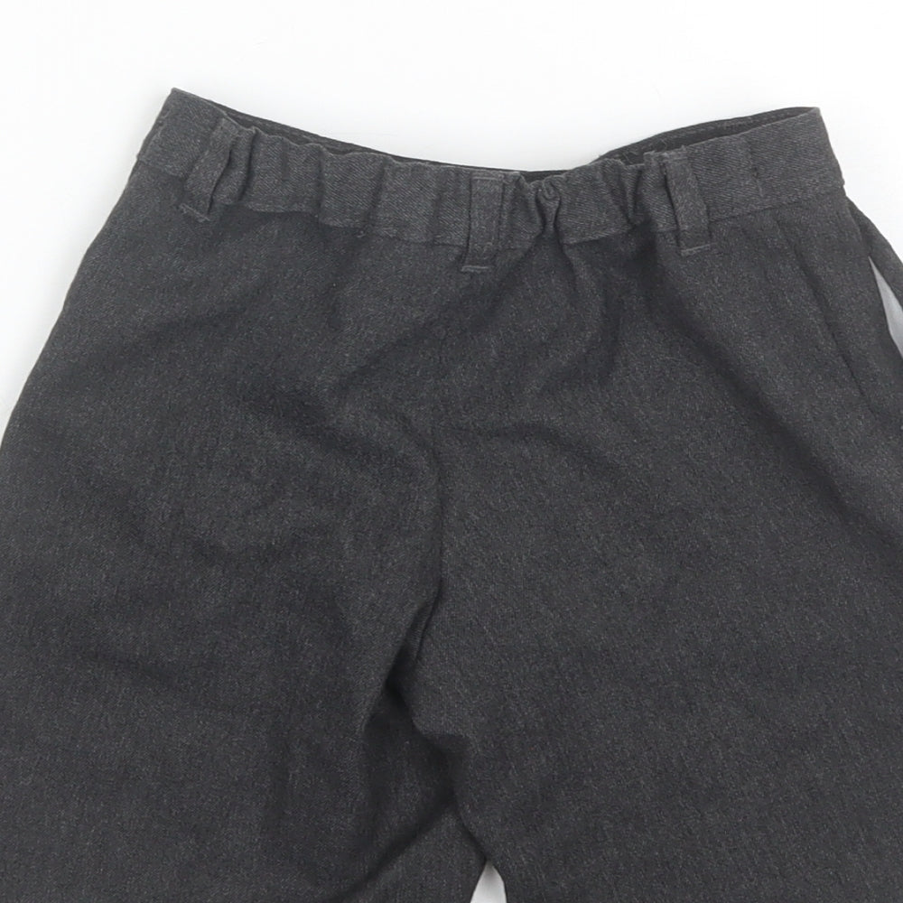 George Boys Grey  Polyester Chino Shorts Size 5-6 Years  Regular