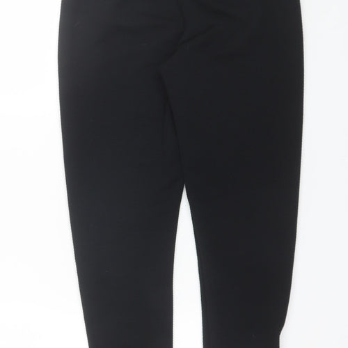 George Womens Black  Polyester Trousers  Size 12 L28 in Regular