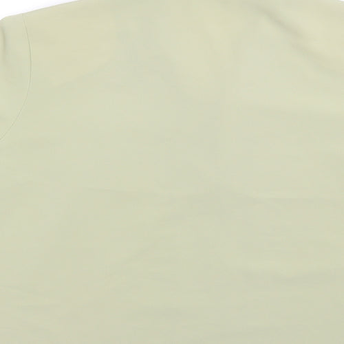 Berkertex Womens Green  Polyester Basic Button-Up Size 16 Collared