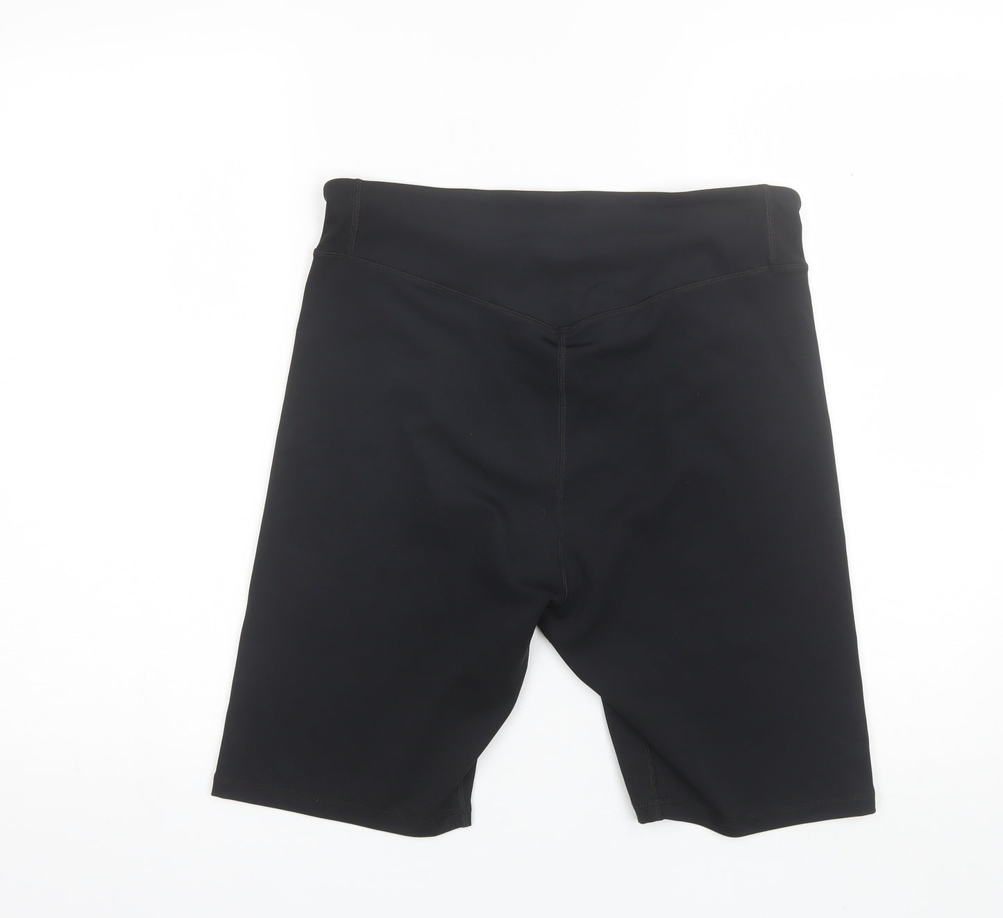 Nakd Womens Black  Polyester Biker Shorts Size XL L9 in Regular